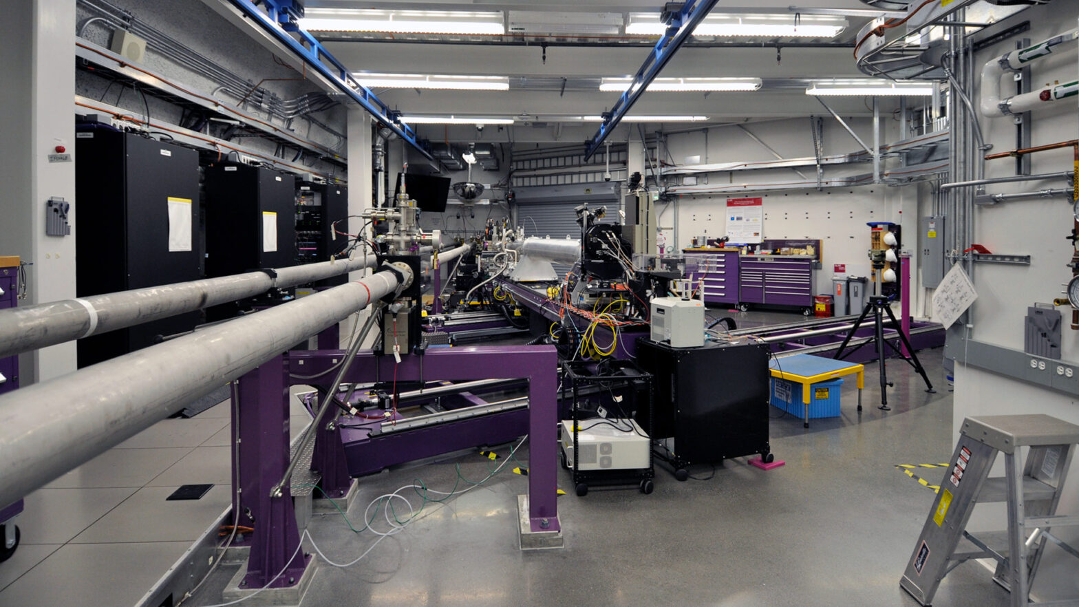 Interior of a confidential data center / mission critical facility