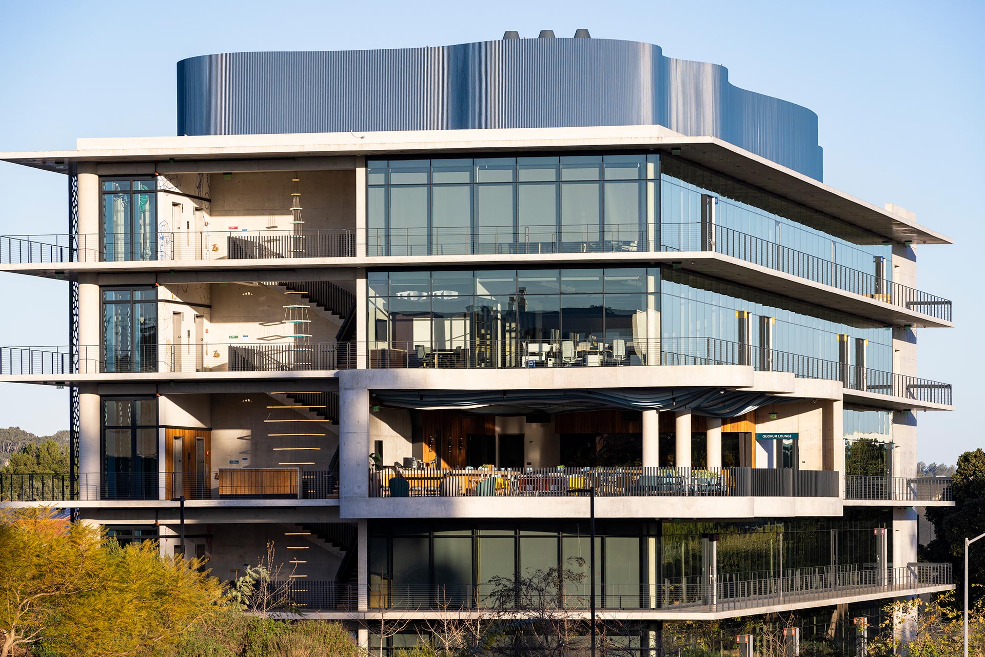 life sciences building exterior