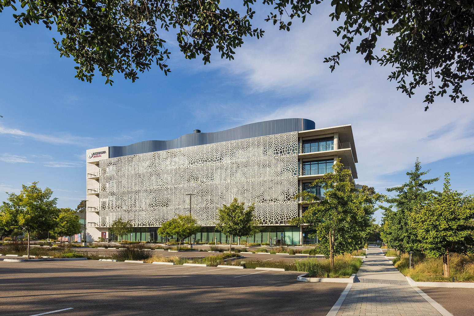 life sciences building exterior