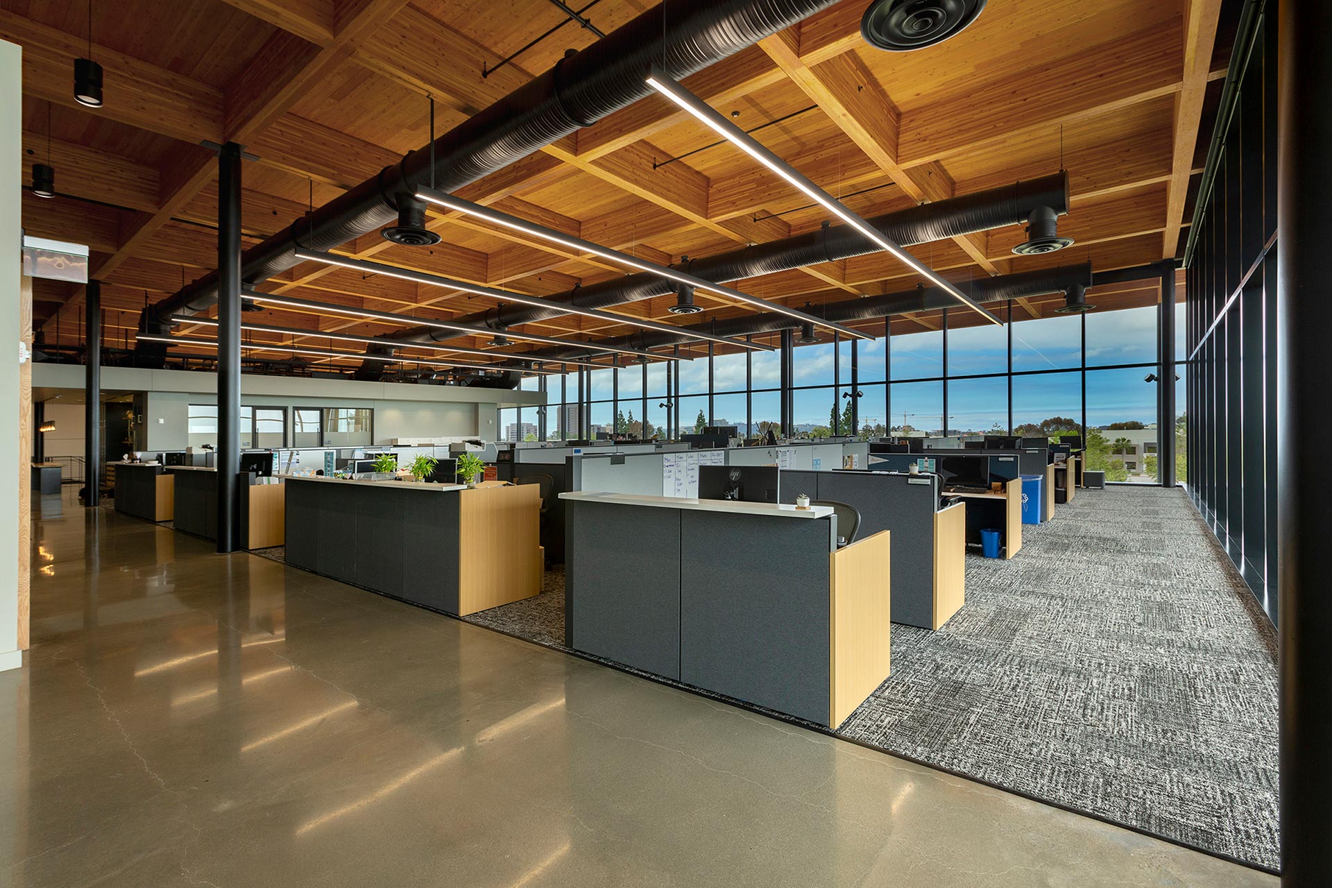 Interior at Takeda Research open office