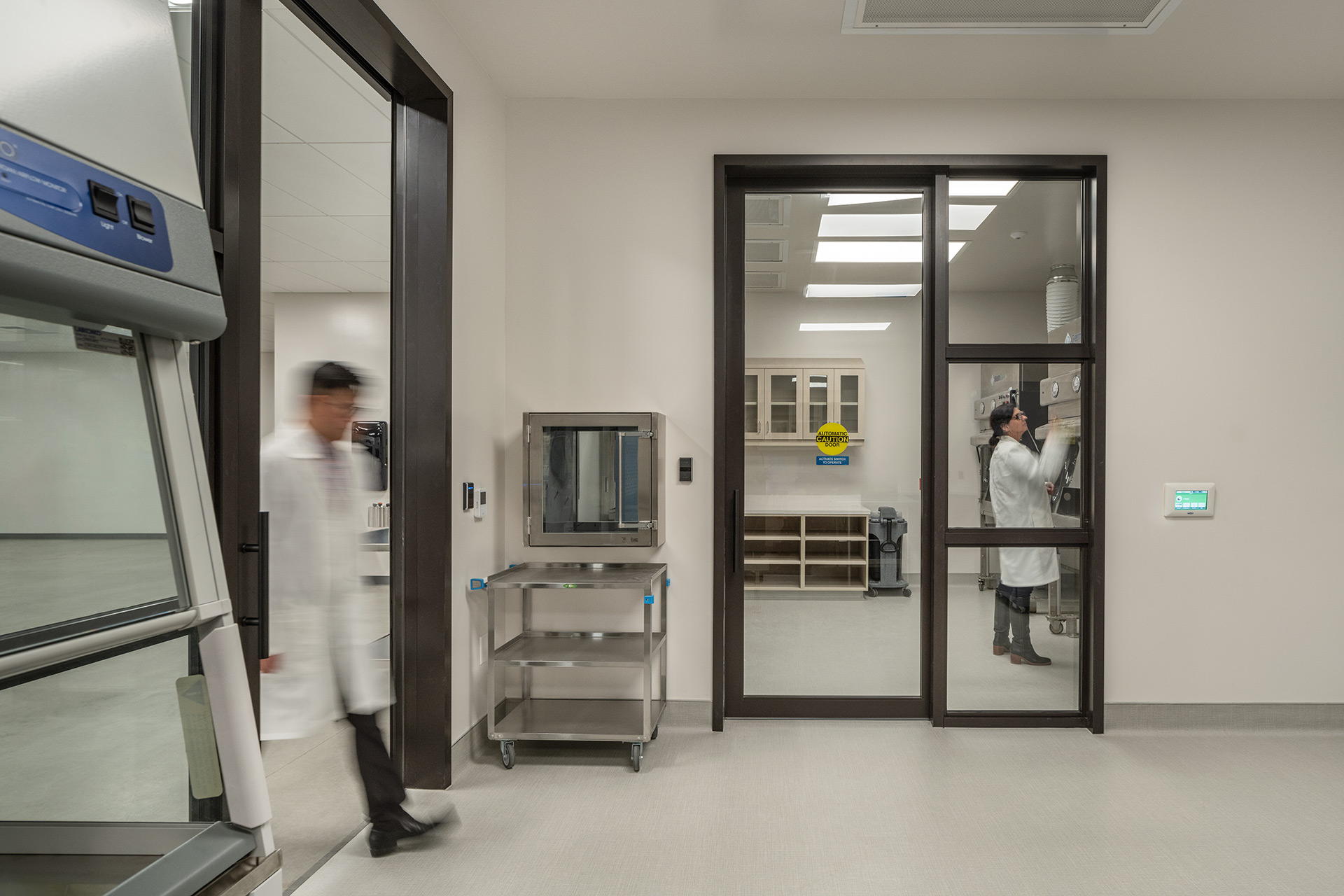 Interior of UCD Health Pharmacy Shared Services Center