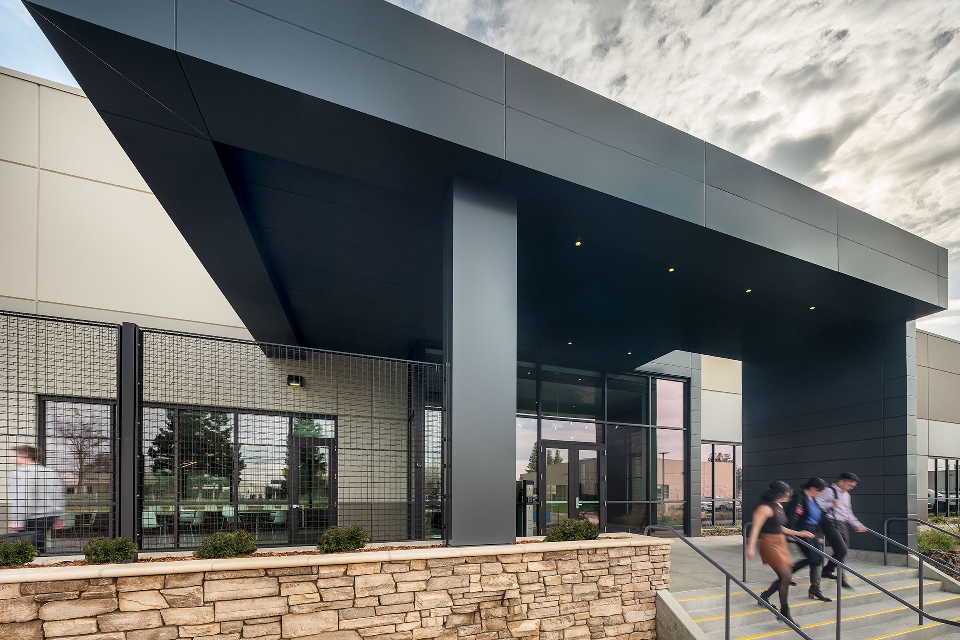 Exterior of UCD Health Pharmacy Shared Services Center