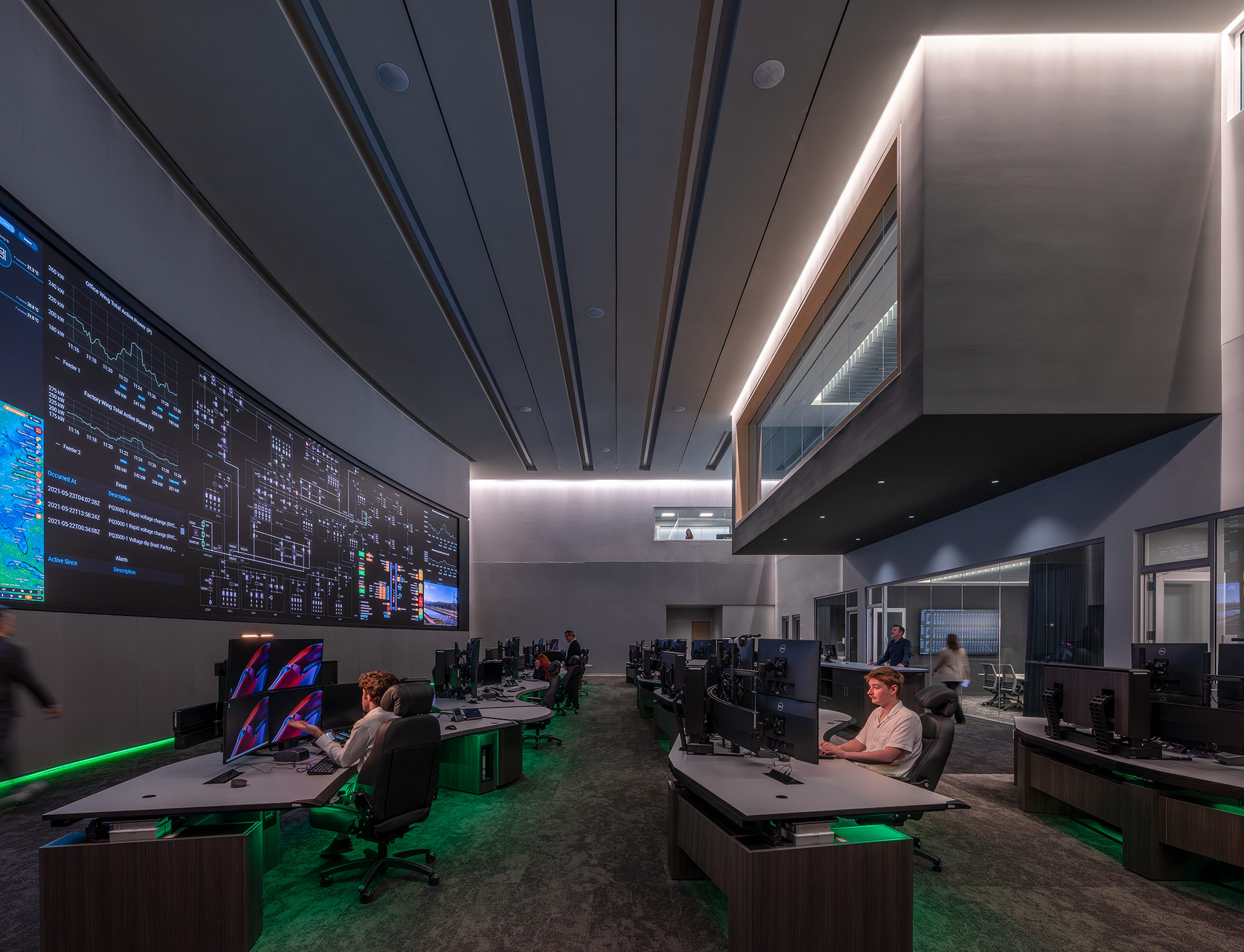 mission critical building interior